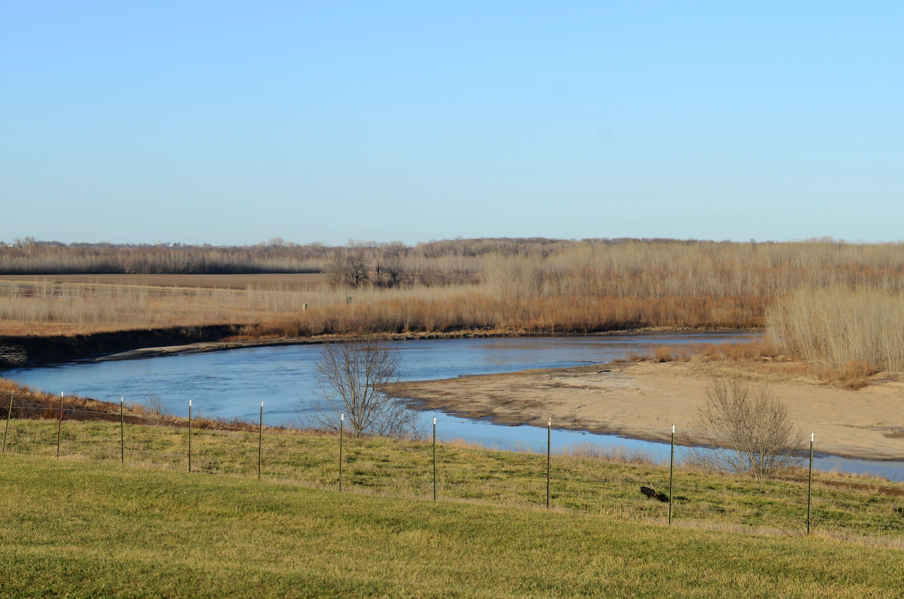The Thompson River sits next-door to the permitted CAFO site